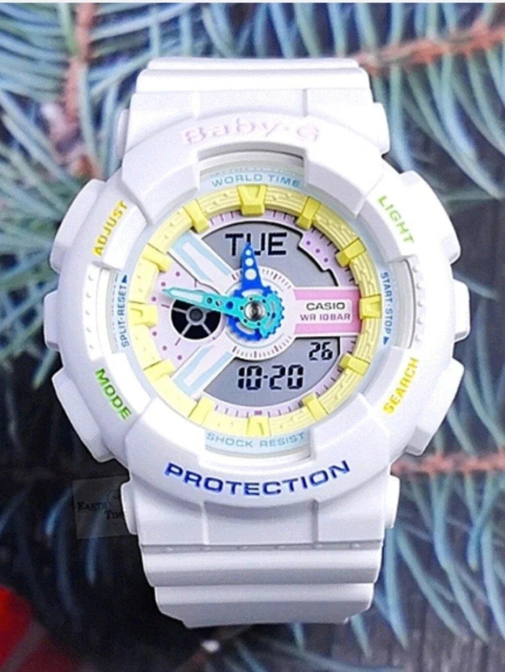 Casio Red & Snow White Premium Color Spectrum Series Lover's Collection G-Shock
